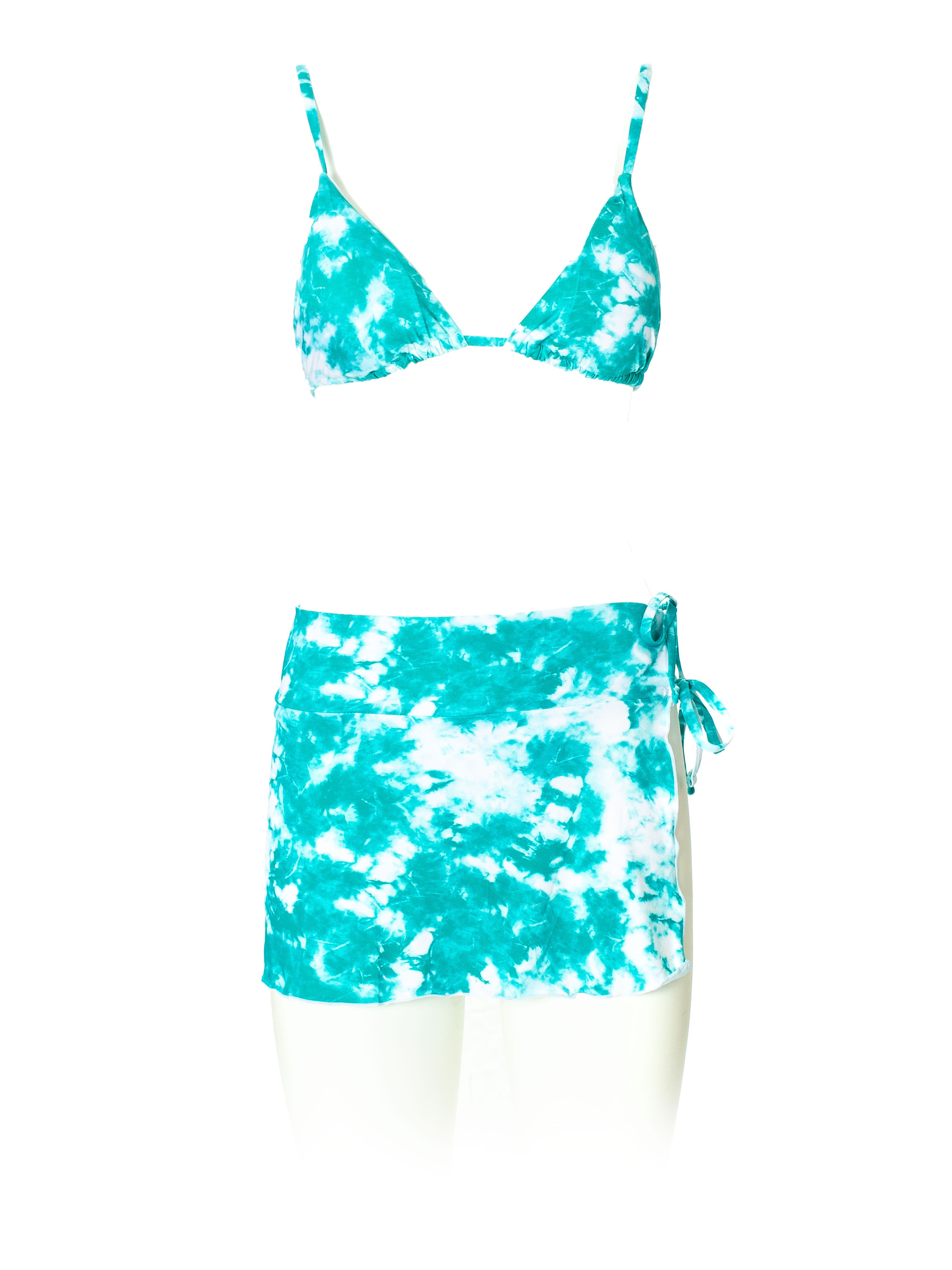 COSTUME 3 PEZZI TIE DYE, CONFEZIONE 4 PZ, 40-42-44-46 TG. 82% NY, 18% SP. M.PRC 